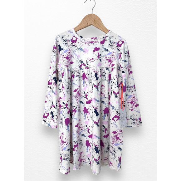 NWT Egg New York Paint Splatter Dress, Size 6 - Picture 1 of 8